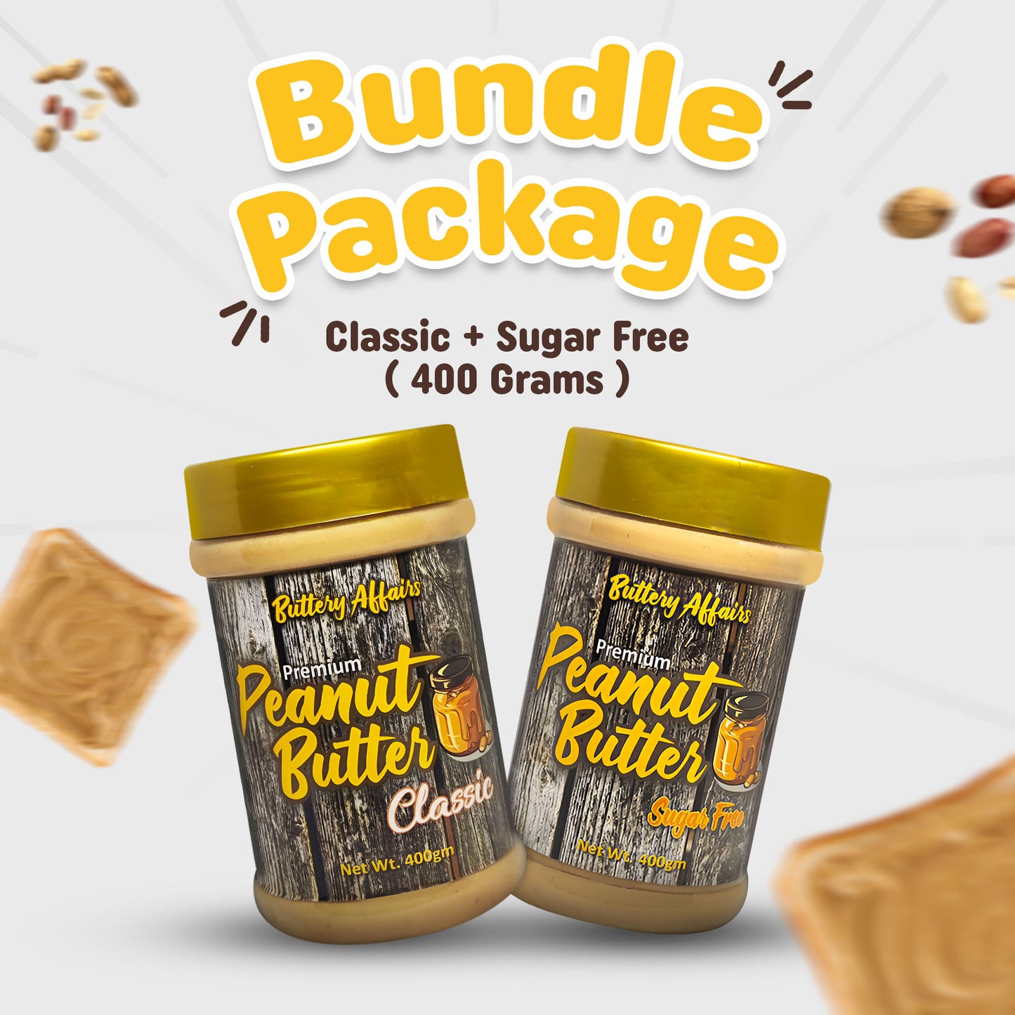 Classic + Sugar Free - Pack of 2 - 400GM Bundle