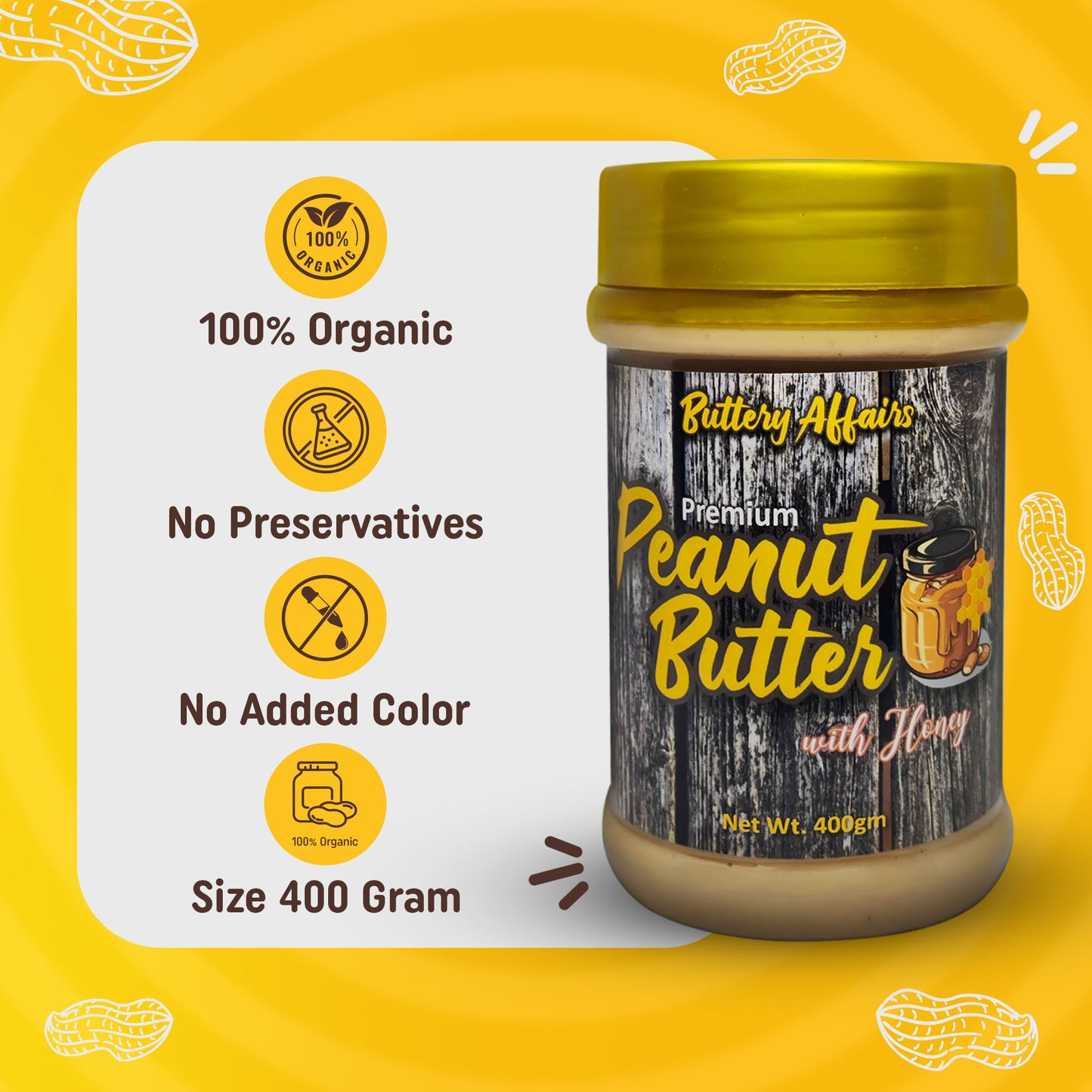 Classic + With Honey - Pack of 2 - 400GM Bundle