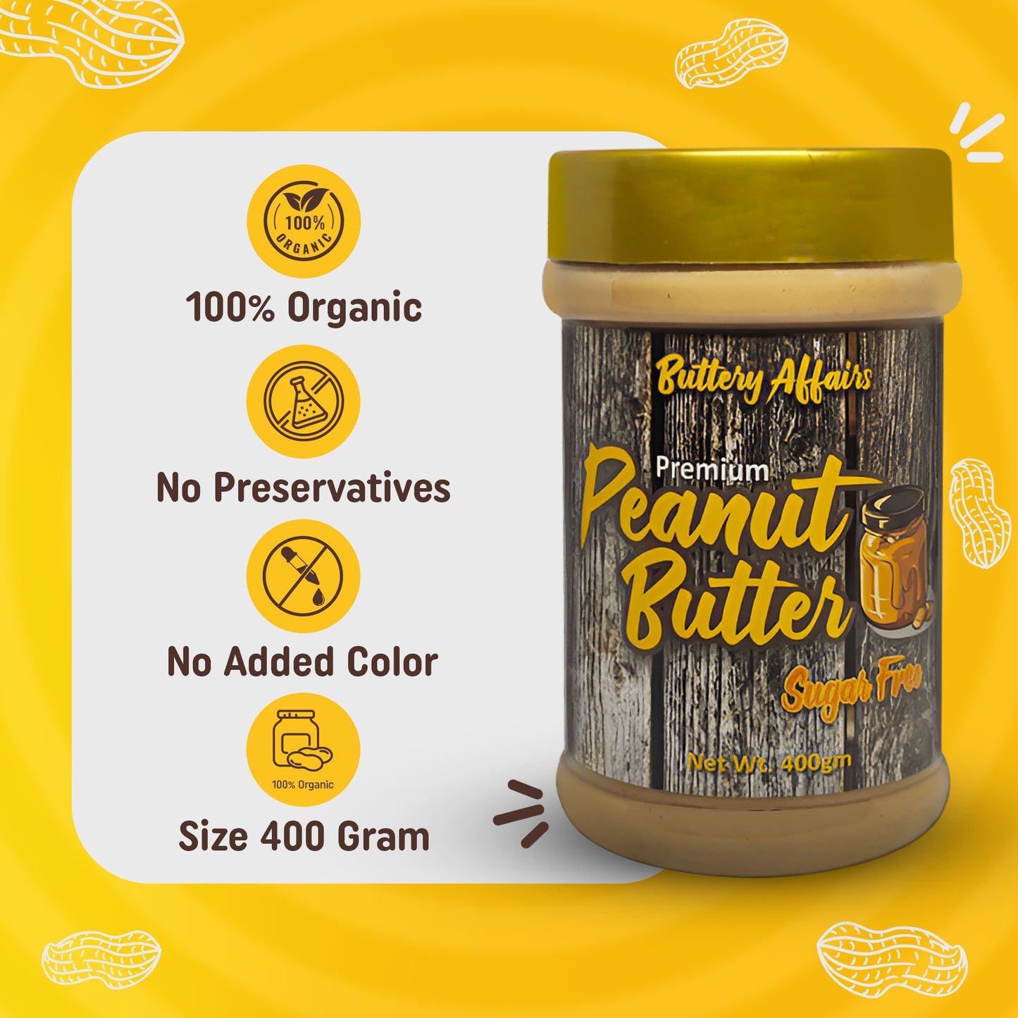 Peanut Butter Sugar Free - ButteryAffairs