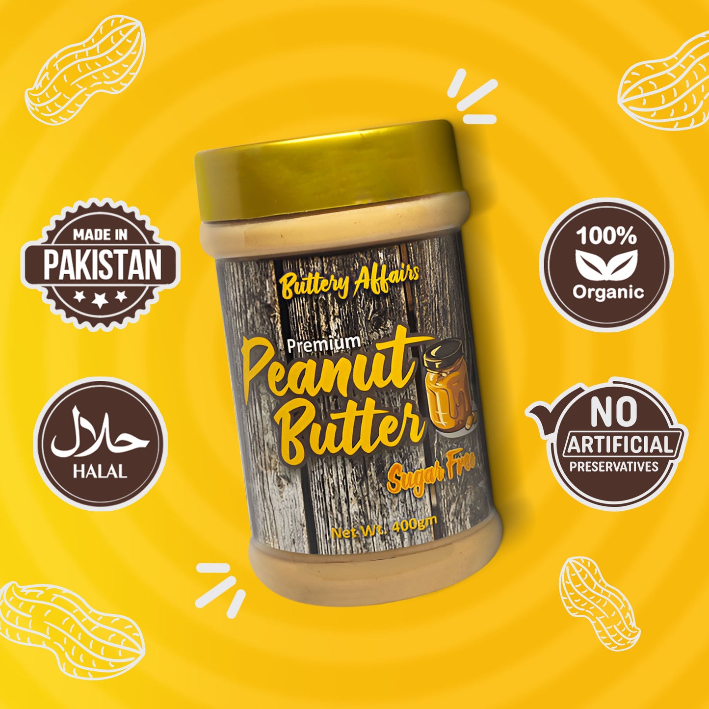 Peanut Butter Sugar Free - ButteryAffairs